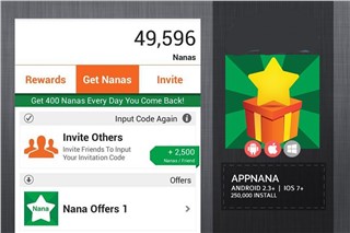 گیفت کارت app nana و استفاده از آن